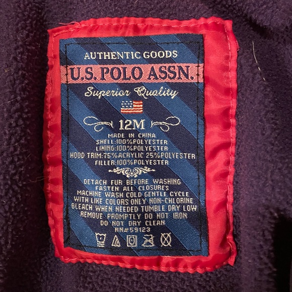 Polo winter toddler coat - Picture 3 of 5